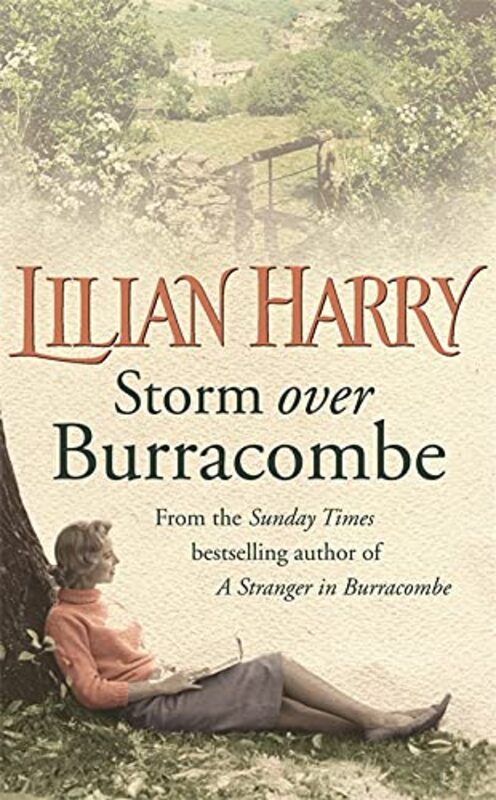 Book cover for "Storm Over Burracombe" by Lilian Harry