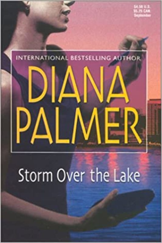 Book cover for "Storm Over the Lake" by Diana Palmer