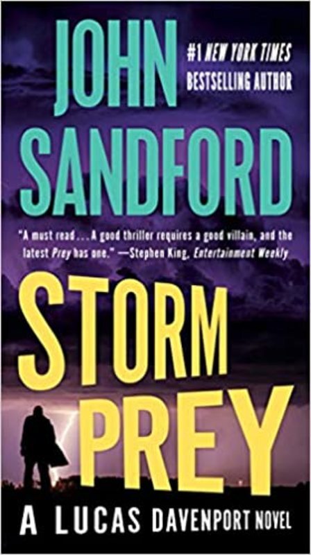 Book cover for "Storm Prey" by John Sandford