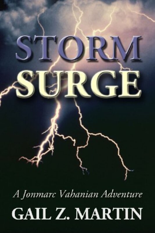 Book cover for "Storm Surge" by Gail Z Martin