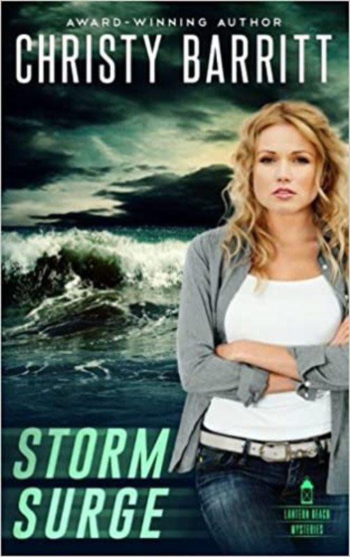 Book cover for "Storm Surge" by Christy Barritt