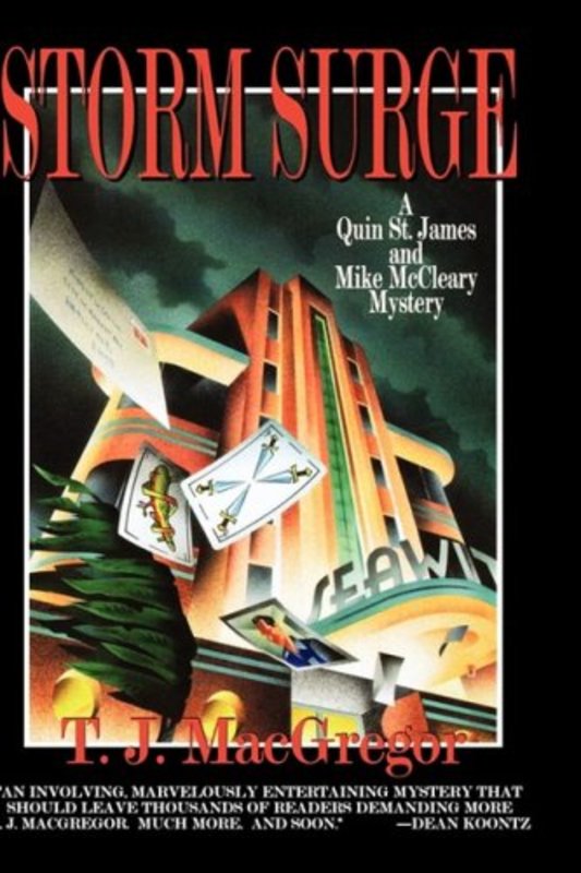 Book cover for "Storm Surge" by TJ MacGregor