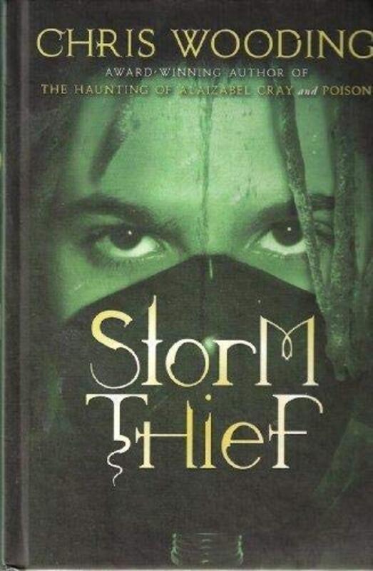 Book cover for "Storm Thief" by Chris Wooding