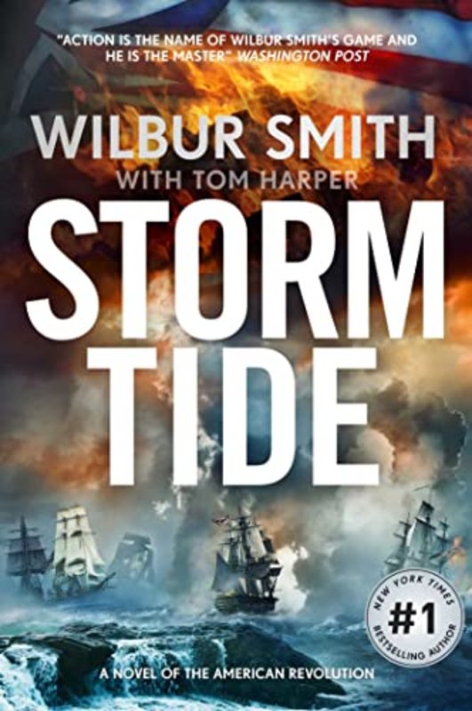 Book cover for "Storm Tide" by Wilbur Smith