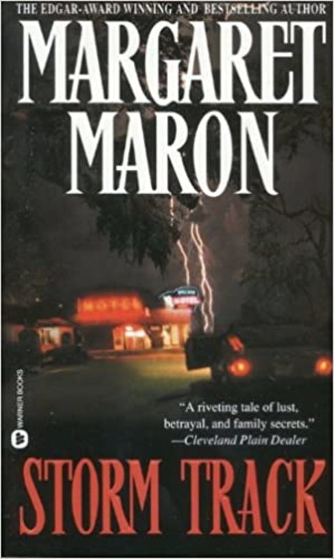 Book cover for "Storm Track" by Margaret Maron