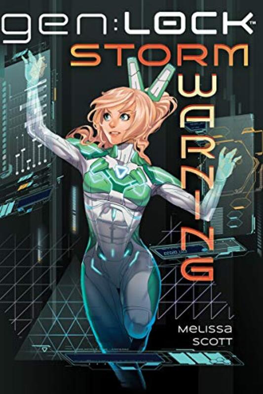 Book cover for "Storm Warning" by Melissa Scott