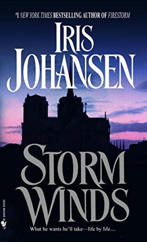 Book cover for "Storm Winds" by Iris Johansen