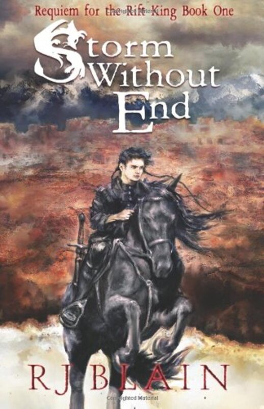 Book cover for "Storm Without End" by RJ Blain