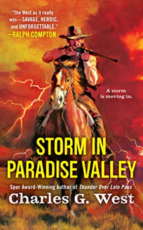 Book cover for "Storm in Paradise Valley" by Charles G West