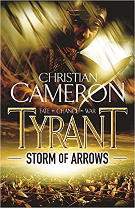 Book cover for "Storm of Arrows" by Christian Cameron
