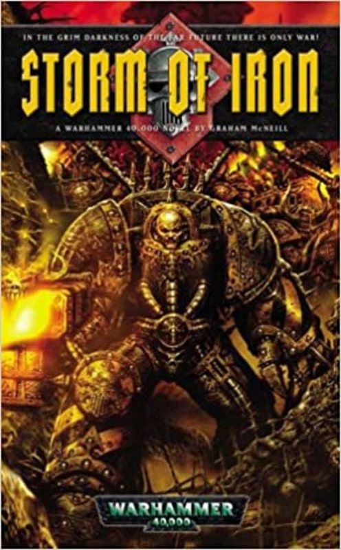 Book cover for "Storm of Iron" by Graham McNeill