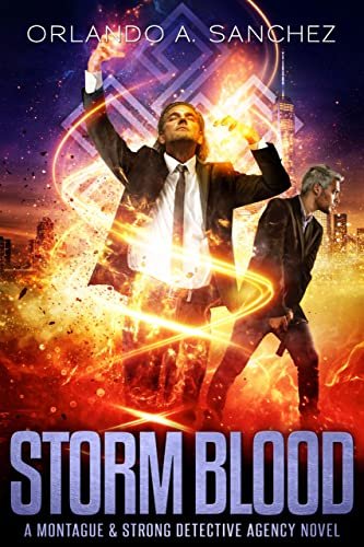 Book cover for "Storm Blood" by Orlando A Sanchez