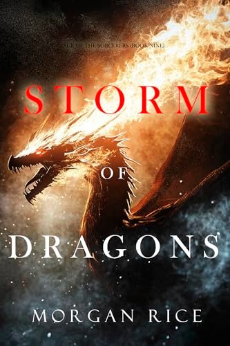 Book cover for "Storm of Dragons" by Morgan Rice