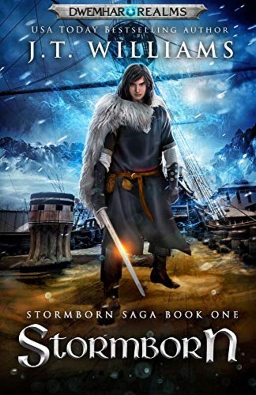 Book cover for "Stormborn" by JT Williams