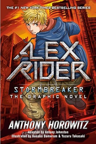 Book cover for "Stormbreaker" by Anthony Horowitz