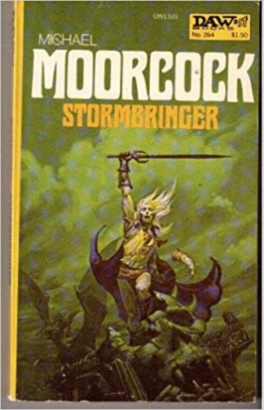 Book cover for "Stormbringer" by Michael Moorcock