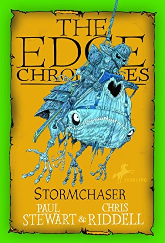 Book cover for "Stormchaser" by Paul Stewart