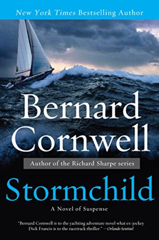 Book cover for "Stormchild" by Bernard Cornwell