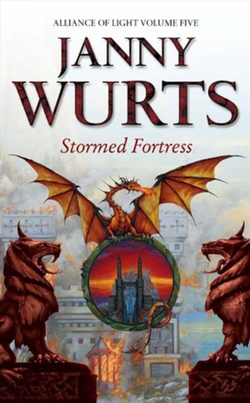 Book cover for "Stormed Fortress" by Janny Wurts