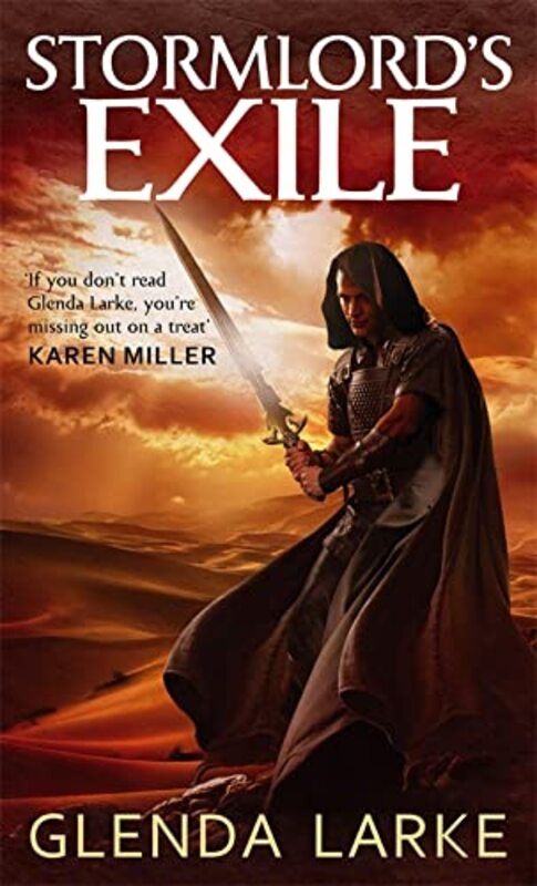 Book cover for "Stormlord's Exile" by Glenda Larke