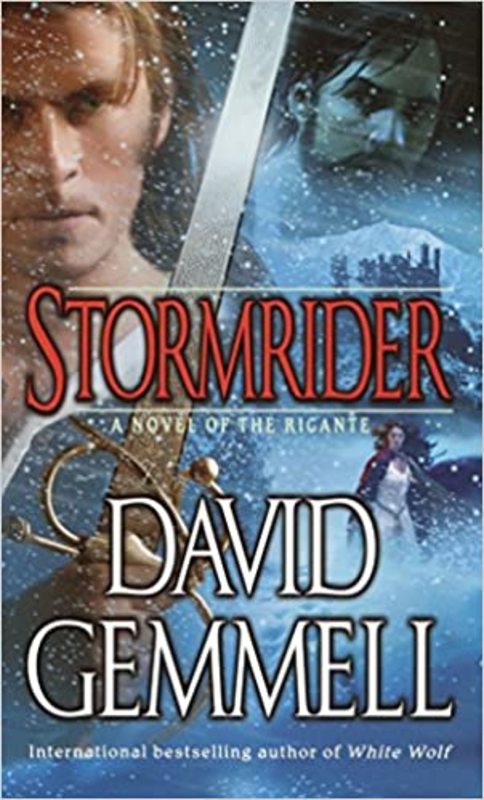 Book cover for "Stormrider" by David Gemmell