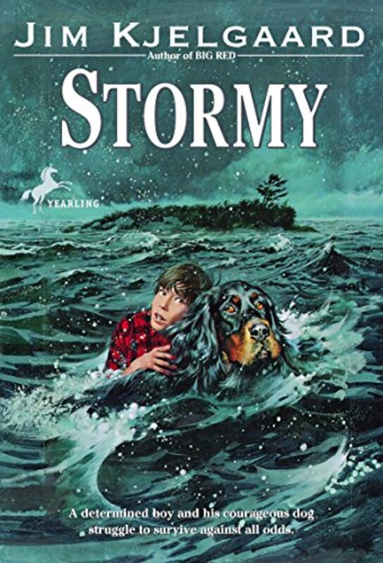 Book cover for "Stormy" by Jim Kjelgaard