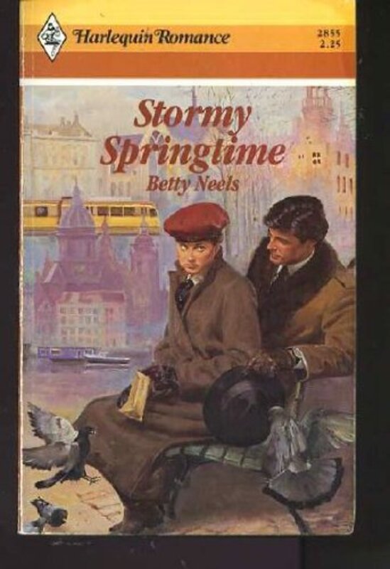 Book cover for "Stormy Springtime" by Betty Neels
