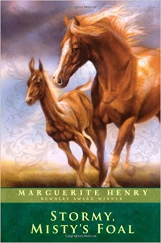 Book cover for "Stormy, Misty's Foal" by Marguerite Henry