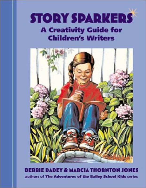 Book cover for "Story Sparkers" by Debbie Dadey