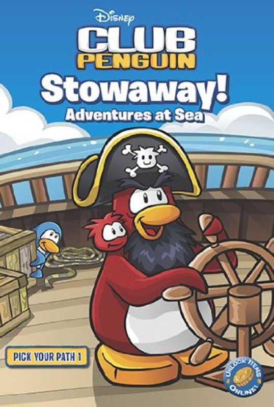 Book cover for "Stowaway! Adventure at Sea" by Tracey West