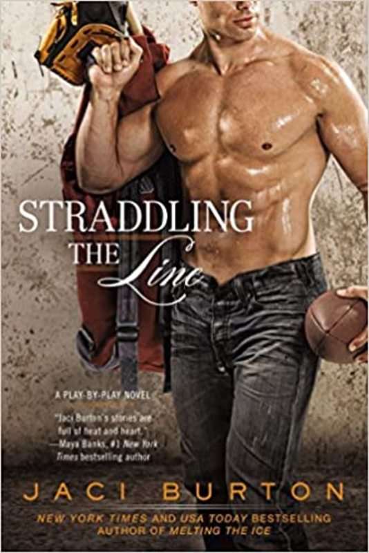 Book cover for "Straddling the Line" by Jaci Burton