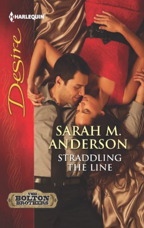 Book cover for "Straddling the Line" by Sarah M Anderson