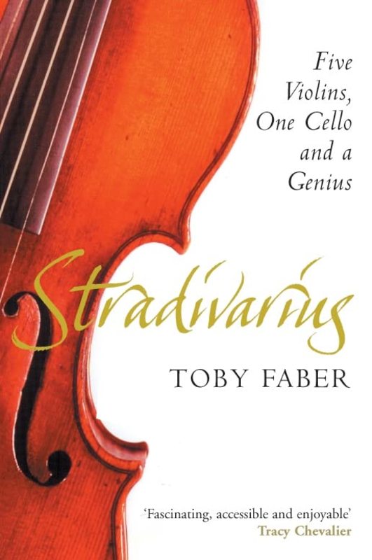 Book cover for "Stradivarius" by Toby Faber