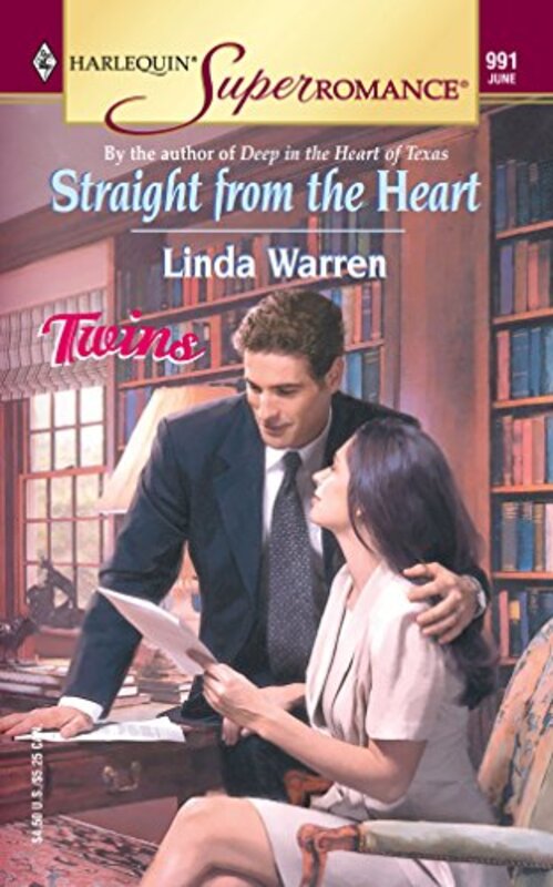 Book cover for "Straight from the Heart" by Linda Warren