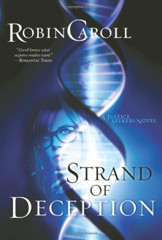 Book cover for "Strand of Deception" by Robin Caroll