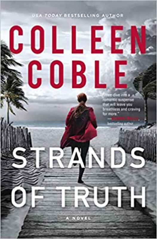 Book cover for "Strands of Truth" by Colleen Coble