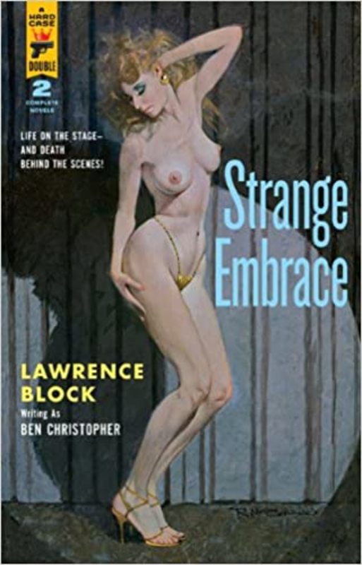 Book cover for "Strange Embrace" by Lawrence Block