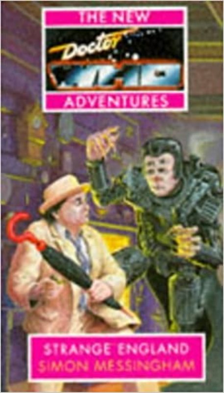Book cover for "Strange England" by Andrew Lane