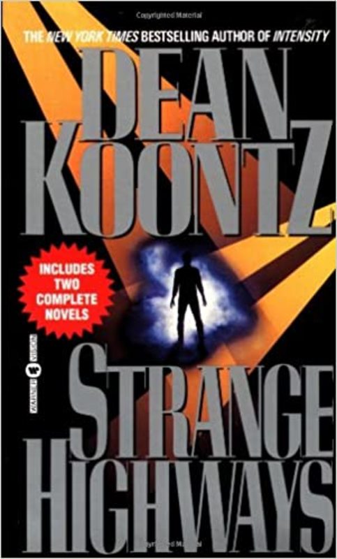 Book cover for "Strange Highways and Other Stories" by Dean Koontz