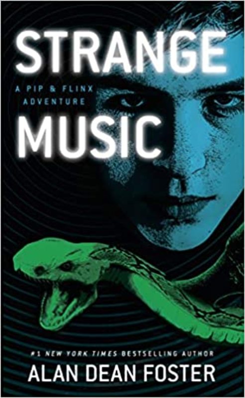 Book cover for "Strange Music" by Alan Dean Foster
