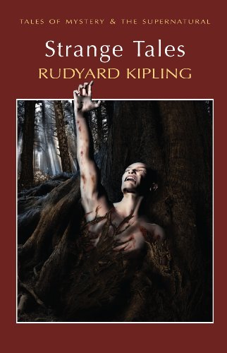 Book cover for "Strange Tales" by Rudyard Kipling
