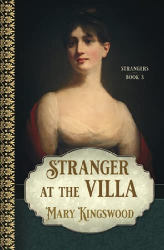 Book cover for "Stranger at the Villa" by Mary Kingswood