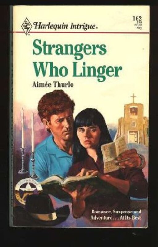 Book cover for "Strangers Who Linger" by Aimee Thurlo