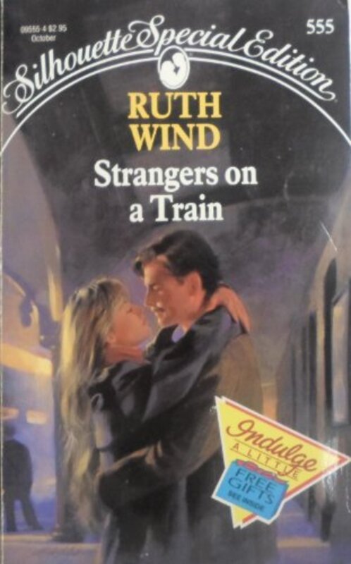Book cover for "Strangers on a Train" by Barbara Samuel