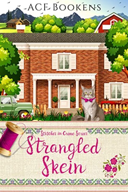 Book cover for "Strangled Skein" by ACF Bookens