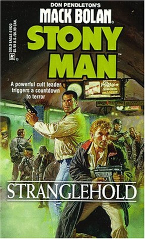 Book cover for "Stranglehold" by Don Pendleton