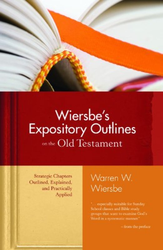 Book cover for "Strategic Chapters Outlined, Explained, and Practically Applied" by Warren W Wiersbe