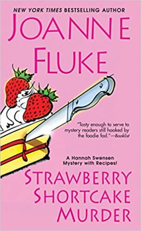 Book cover for "Strawberry Shortcake Murder" by Joanne Fluke