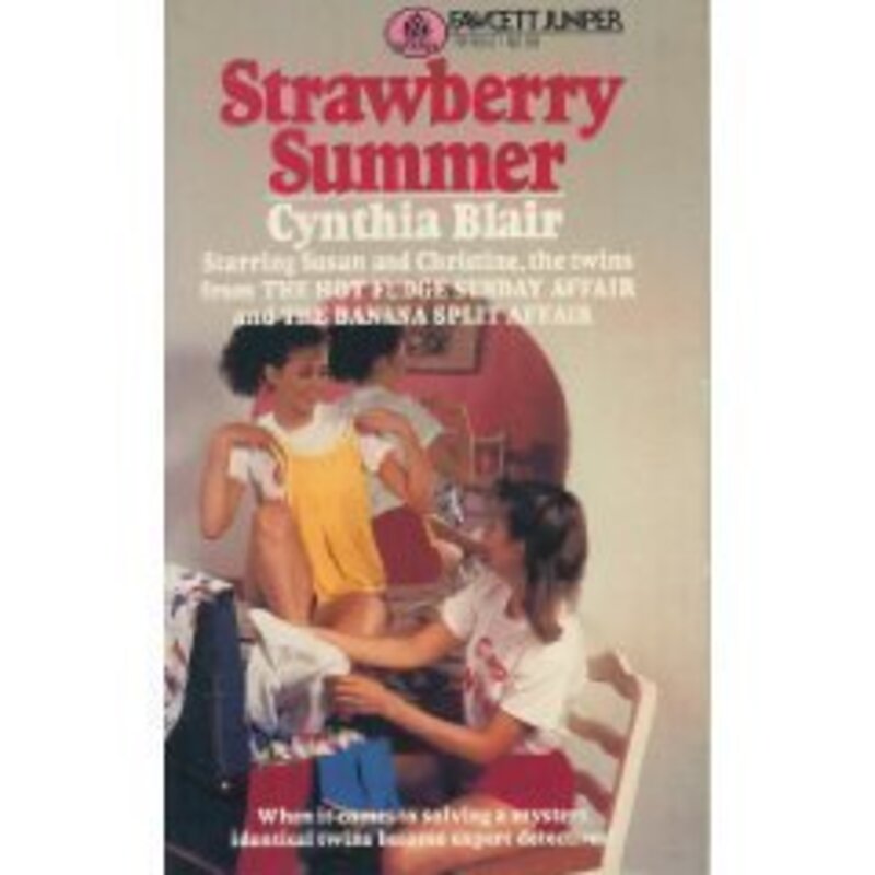 Book cover for "Strawberry Summer" by Cynthia Blair