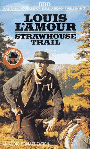 Book cover for "Strawhouse Trail" by Louis LAmour